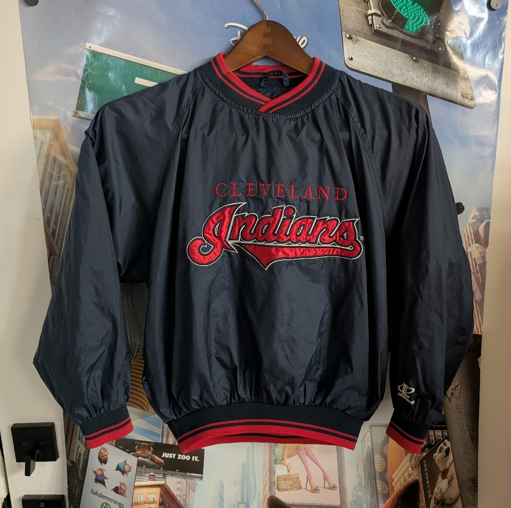 Vtg. Cleveland Indians Pullover